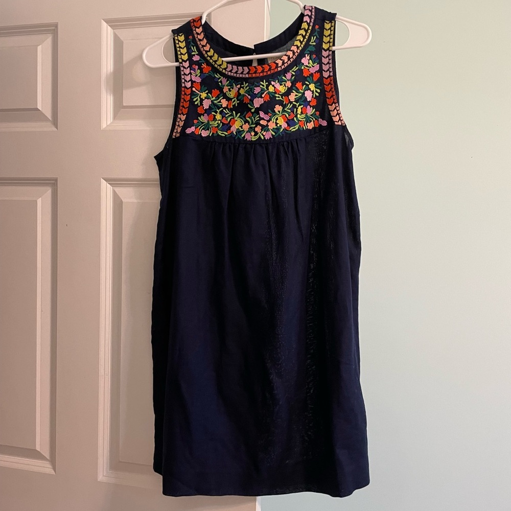 J.Crew Flower Embroidery Dress